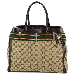 GUCCI Vintage Monogram Handbag